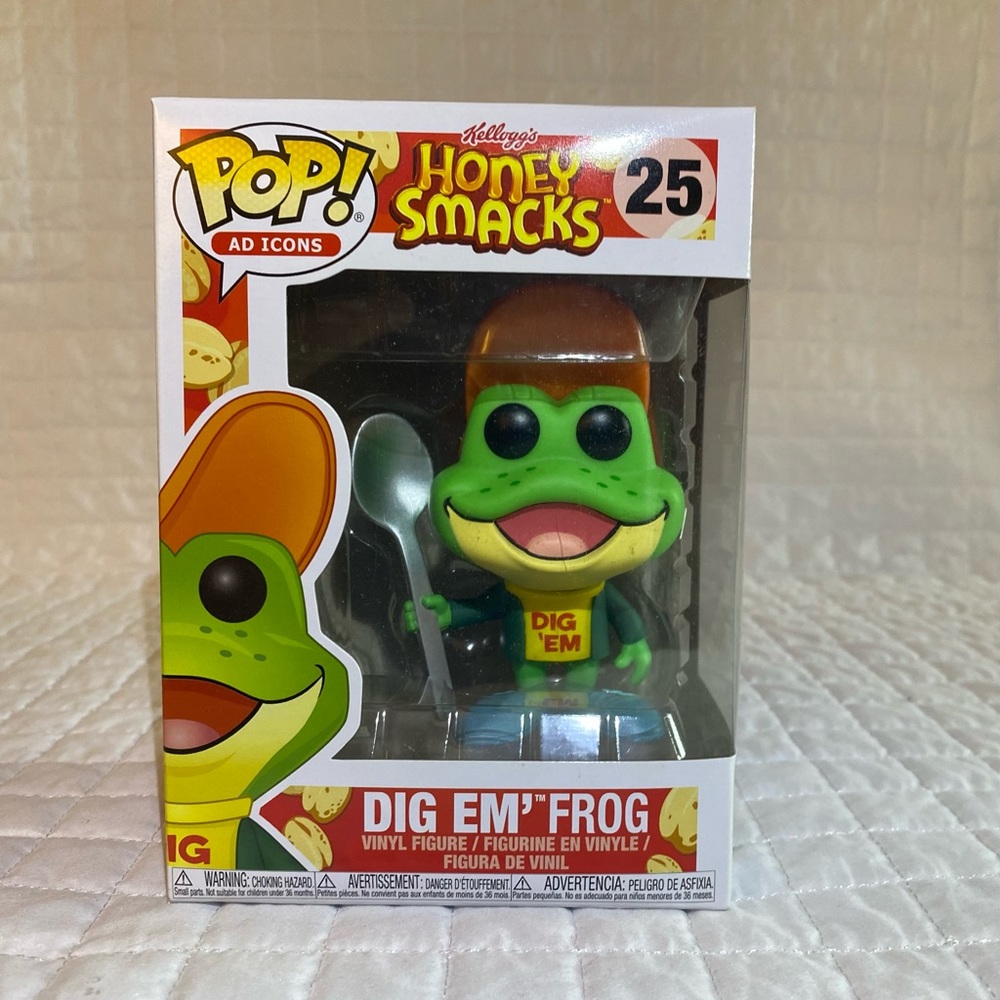 Ad Icons: Kellogg’s Honey Smacks ‘Dig em’ Frog #25
